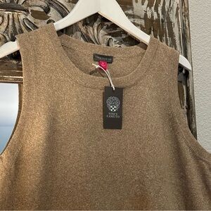 ☀️ NWT VINCE CAMUTO Sweater Knit Sleeveless Tank